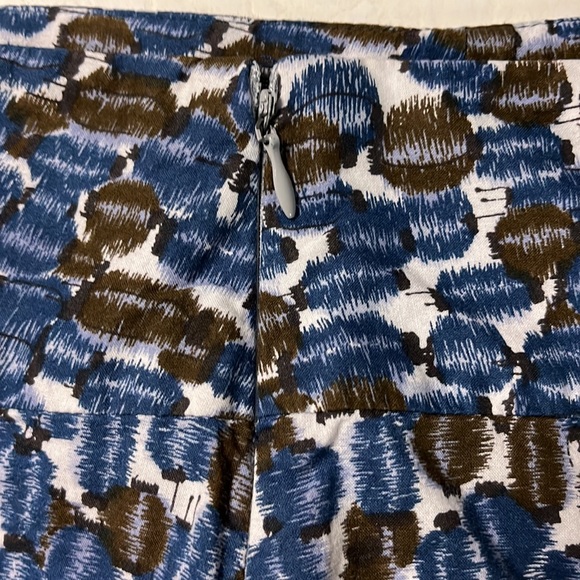 Mossimo Pleated Skirt, Blue Brown | 16 - Picture 8 of 13